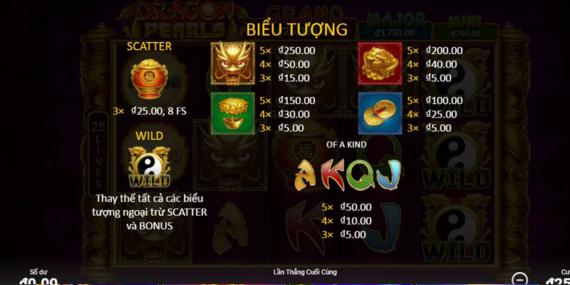 Cách chơi slot game Dragon Pearls tại Casino Jun88 5 Cach choi Dragon Pearls Jun88 2